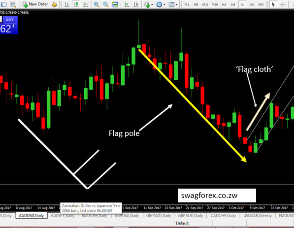 Flag Bearish